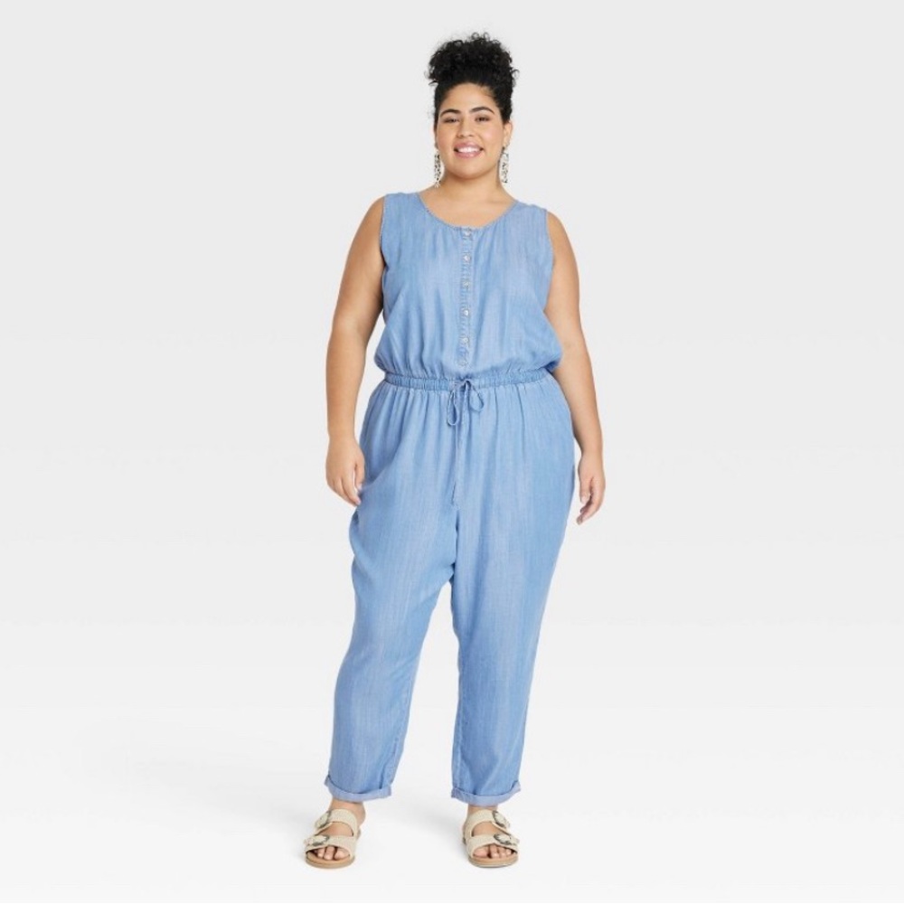 Women's Sleeveless Jumpsuit - Knox
Rose
